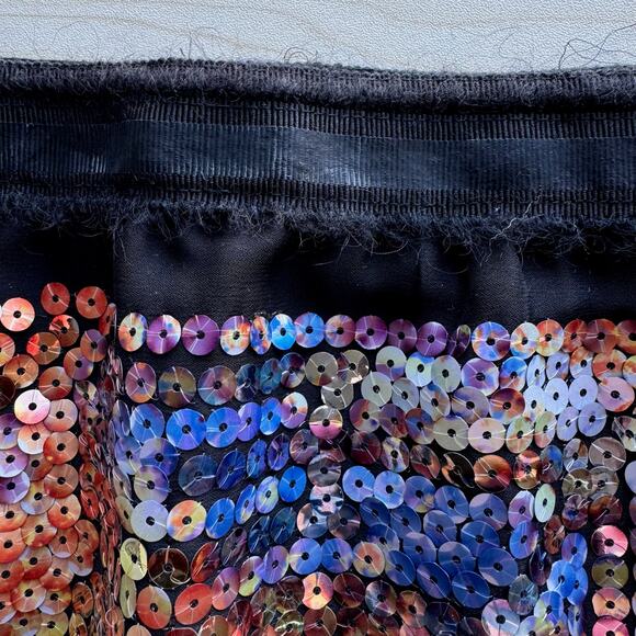 Vintage LIDA BADAY Sequin Mini Skirt - Picture 10 of 10